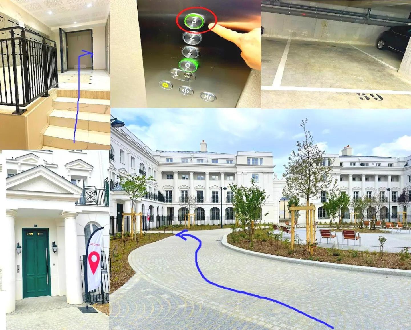Le Cartier Appt F3, 7Mn Disneyland, Parking,Terrace Serris Exteriér fotografie