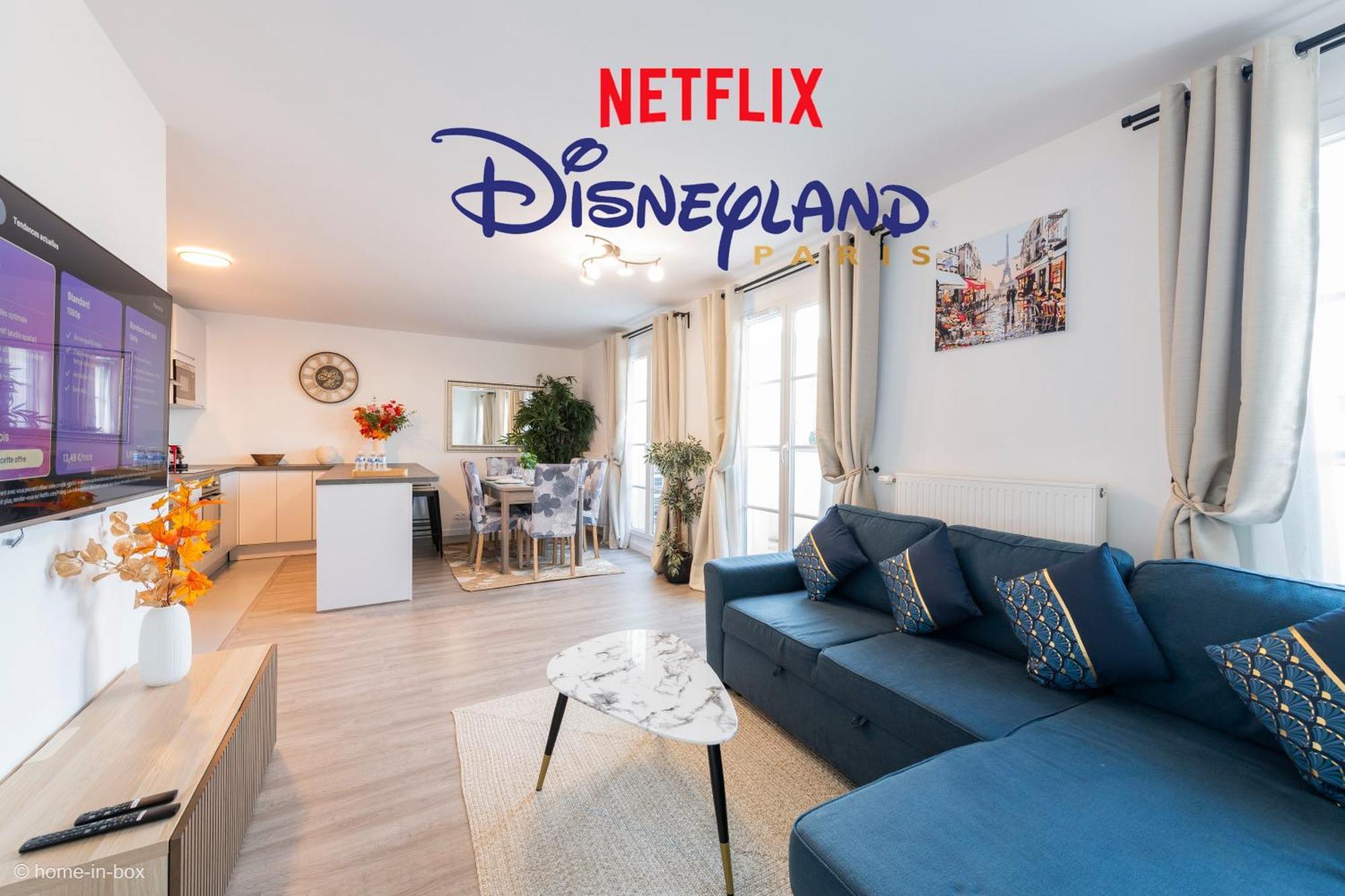 Le Cartier Appt F3, 7Mn Disneyland, Parking,Terrace Serris Exteriér fotografie